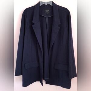 NWT Liverpool Blazer Jayson Boyfriend Blazer Navy Size 3X